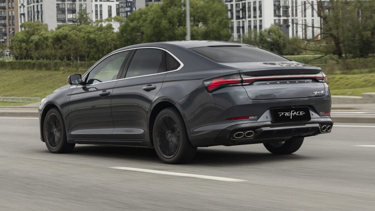    Geely Preface. Фото Geely