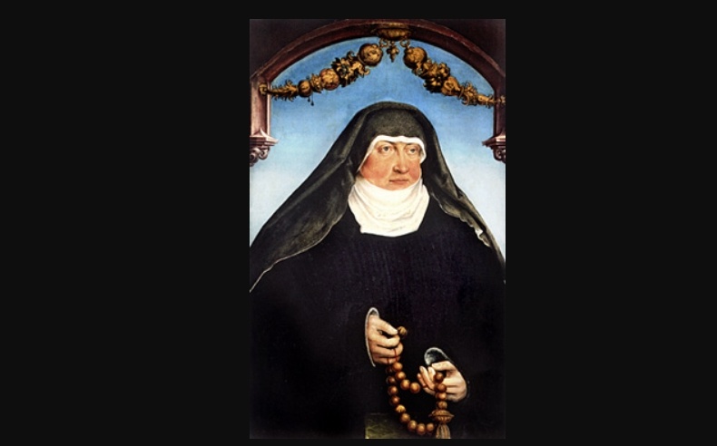 мы не знаем как выглядела Маргарета (это приблизительный портрет)