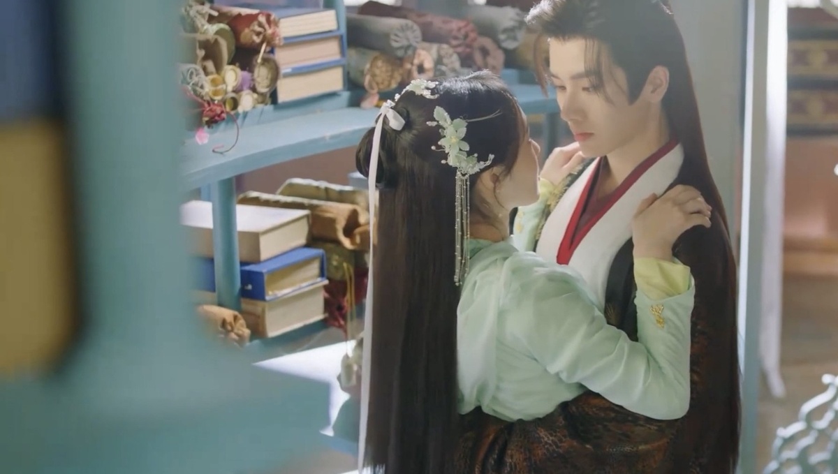 Кадр из дорамы "Трижды подумай, дорогая"