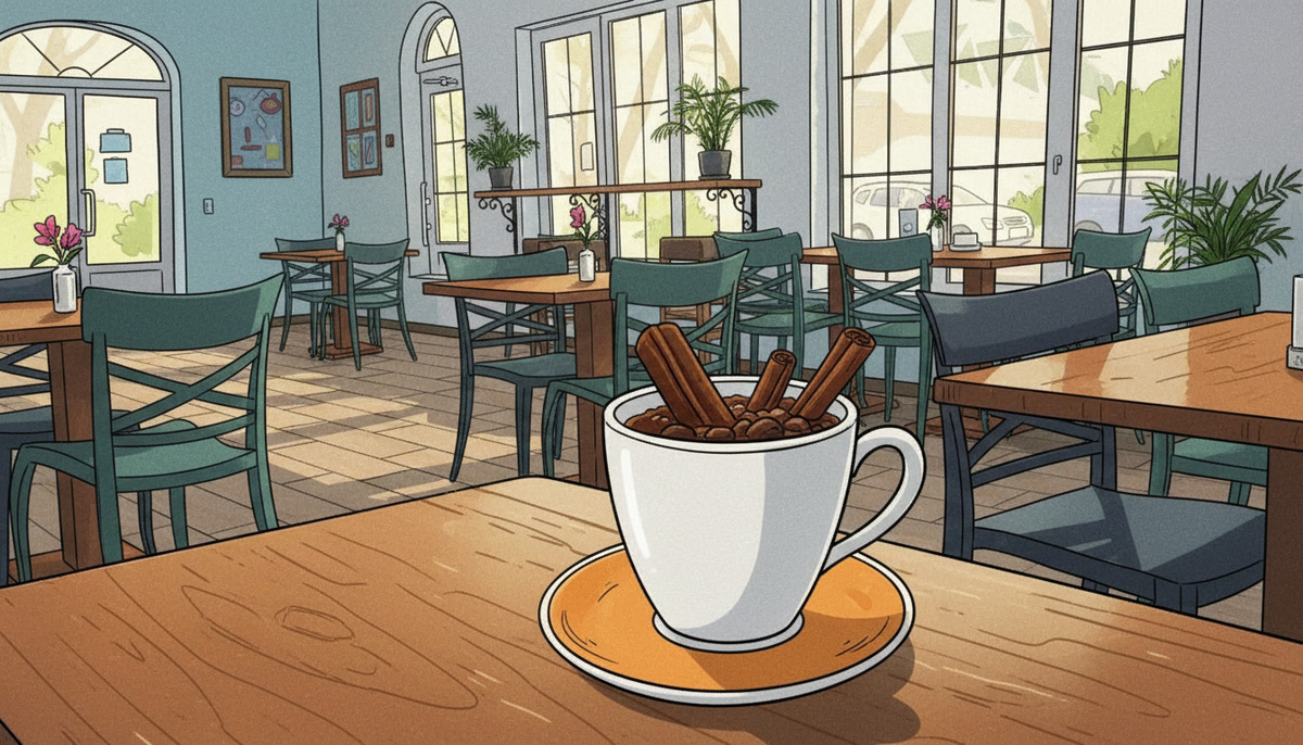 Просто утро в кафе. Просто Крым.