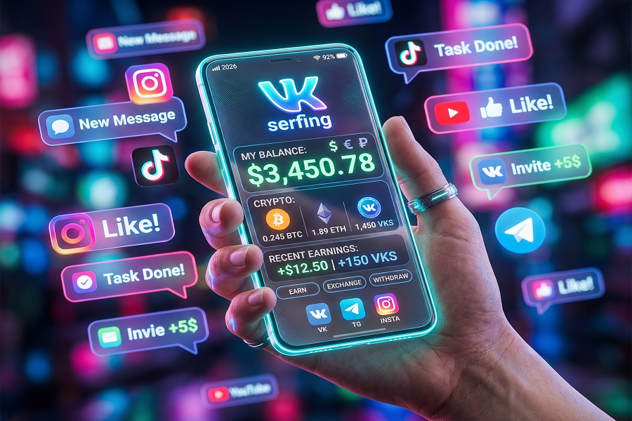 VKserfing подкупает своей прозрачностью