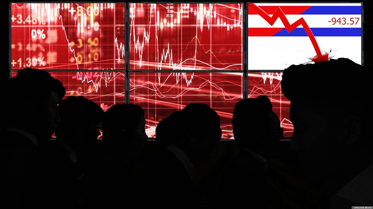     Падение на бирже   
Дмитрий Чернышов © Красная Весна