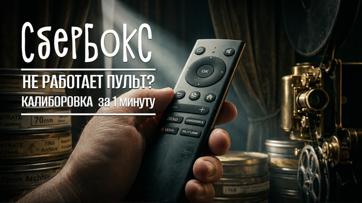 Не работает пульт СберБокс Салют