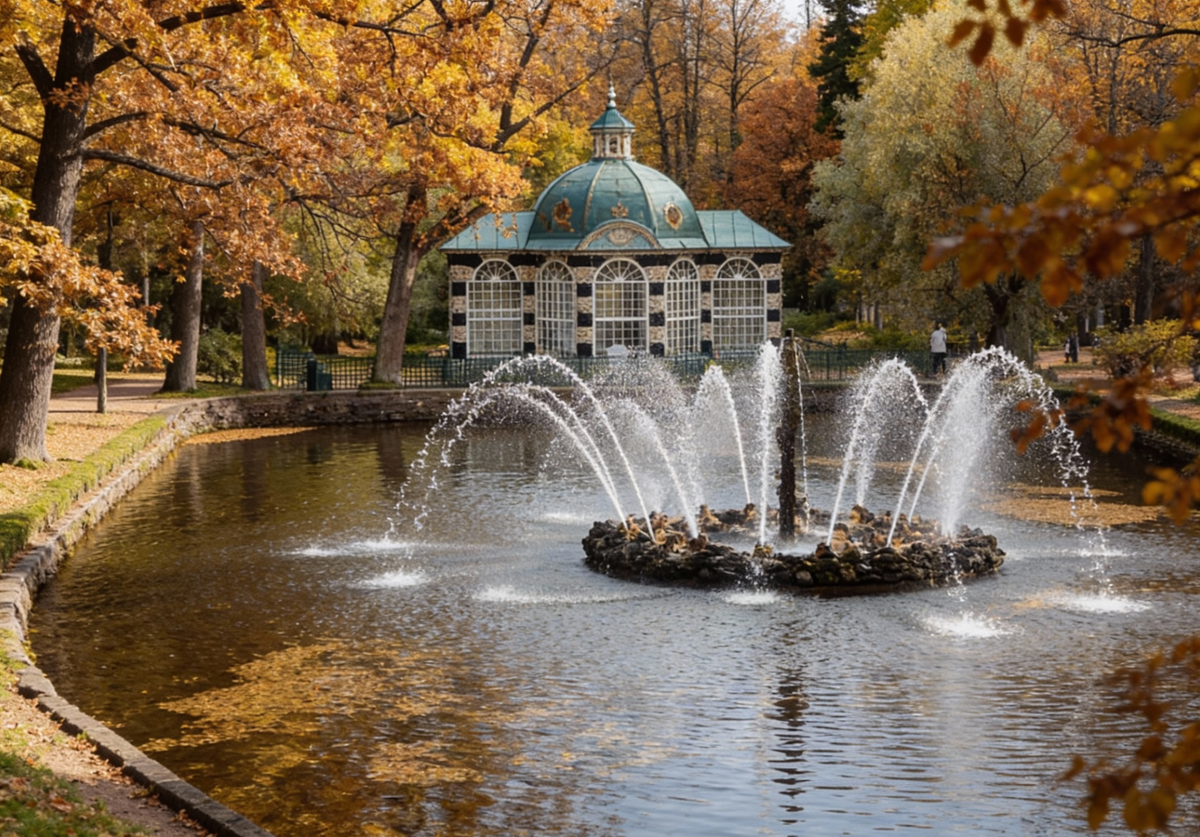 Фонтаны в Петергофе