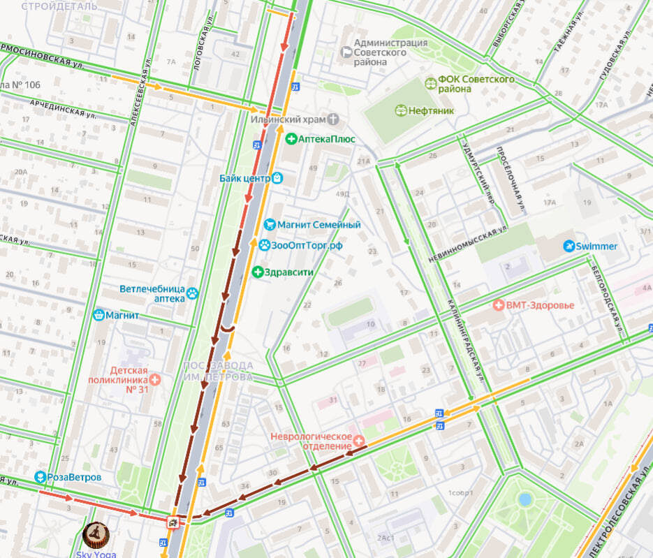   Фото: скриншот "Яндекс Карты"