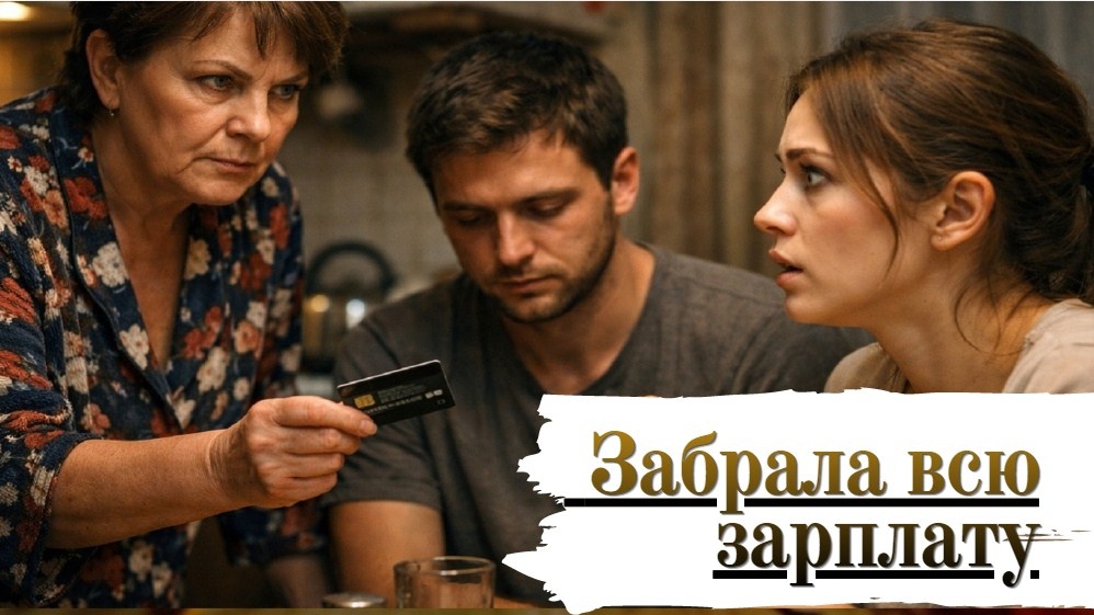 Заберу зарплату.
