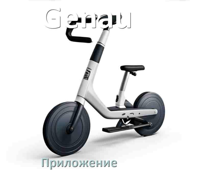 
Велотренажёр Genau официальное приложение для настройки и подключения