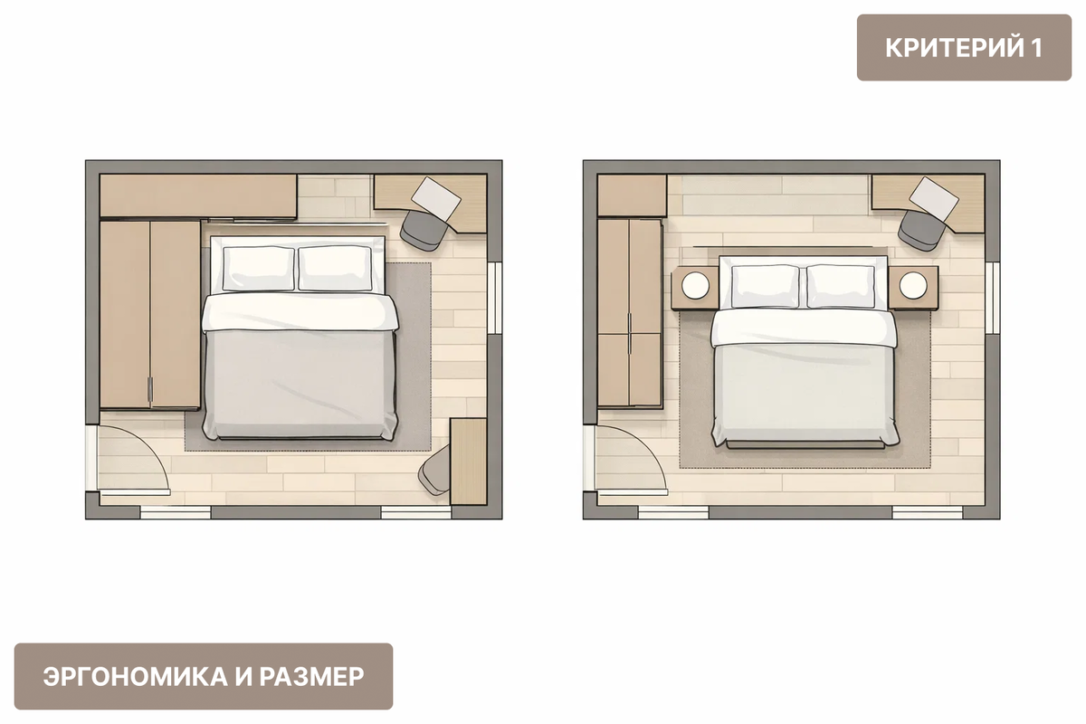 Эргономика и размер