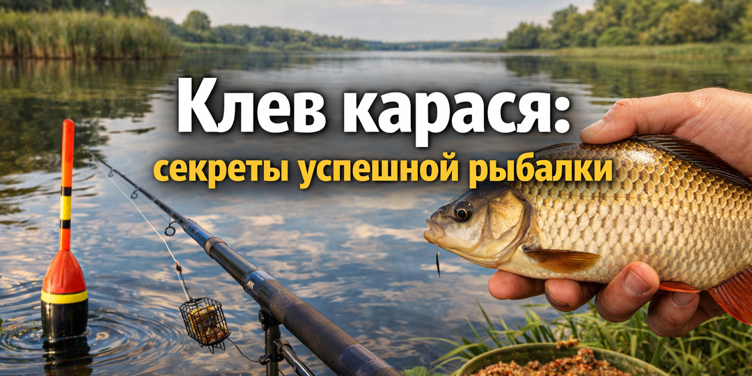Весенний карась: полный пошаговый гайд по ловле трофейной рыбы