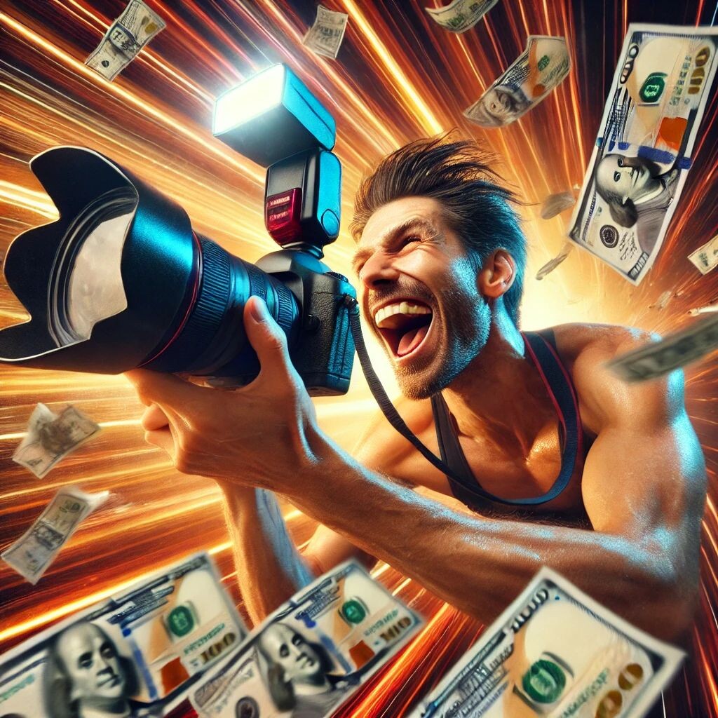 Никто не умеет так радоваться, как фотограф от покупки очередной цацки