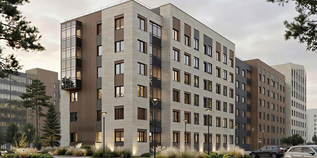 Антидепрессантный жилой комплекс в Янино: меньше стресса и шума, ЖК Борский