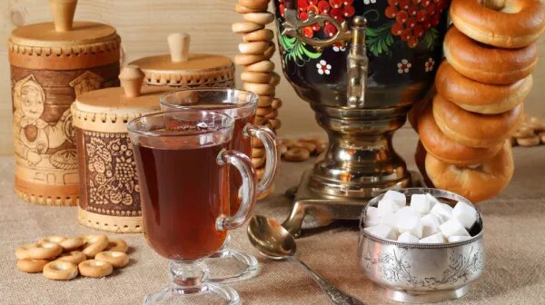    Как самовар и баранки покорили русский чайный стол