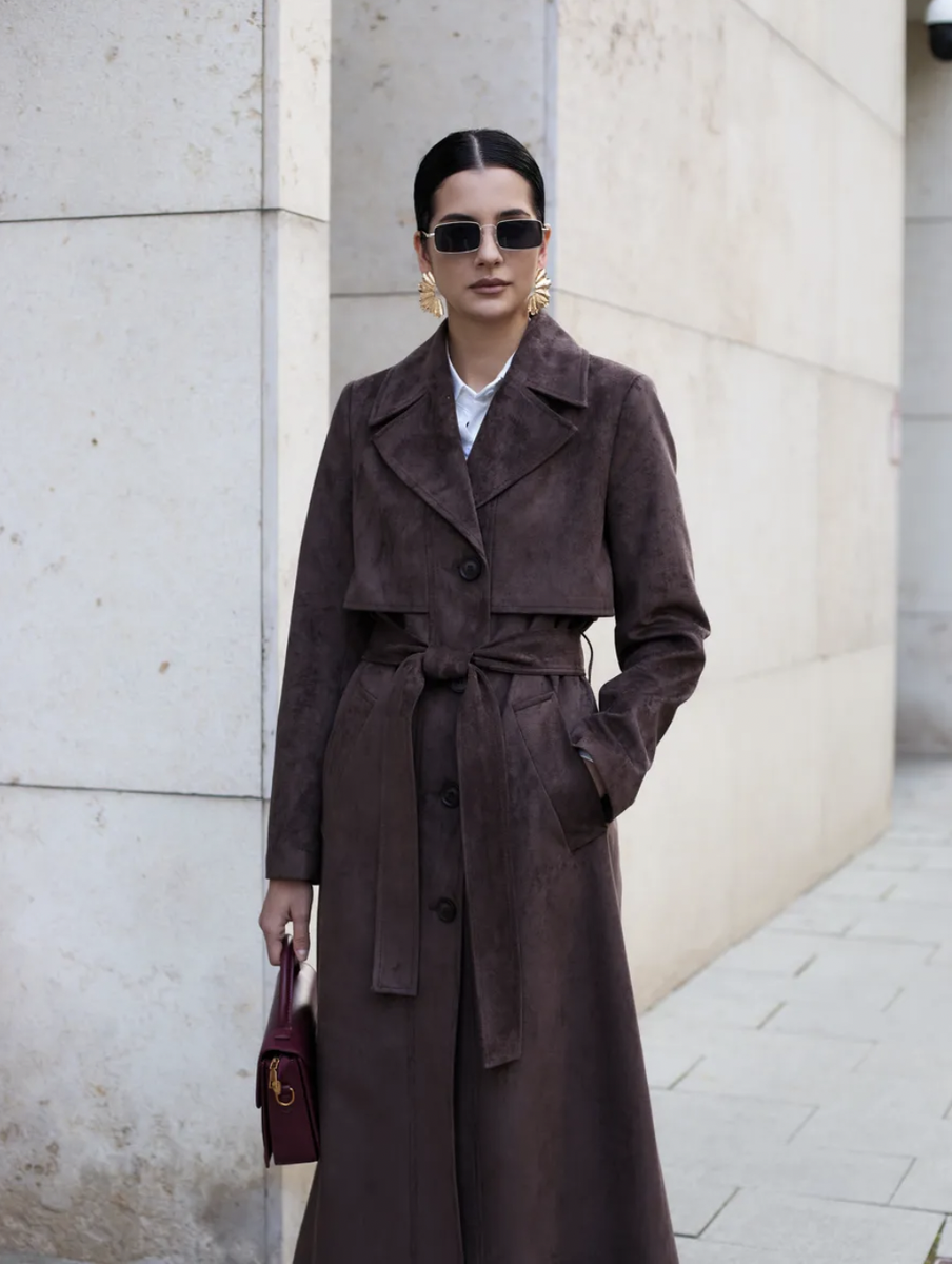 ЗАМШЕВЫЙ ТРЕНЧ