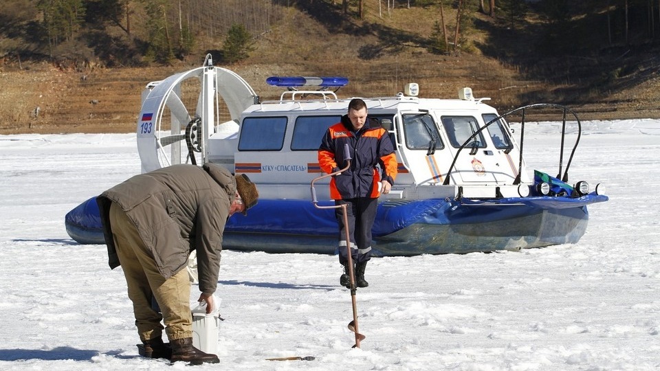 В Красноярском крае закрываются ледовые переправы
