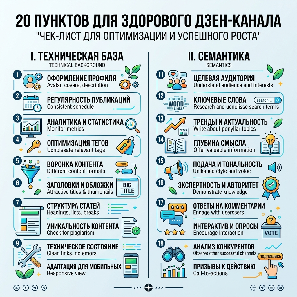 Чек лист проверки сайта