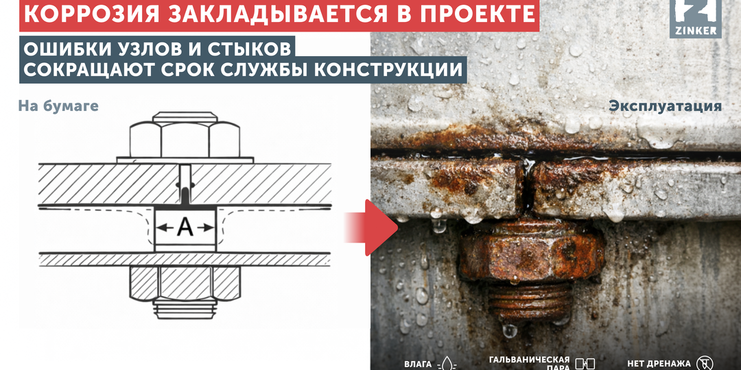 Просчеты на бумаге – трагедия в жизни: ошибки проектирования, которые ускоряют коррозию