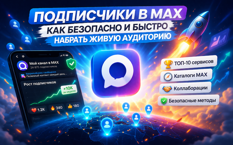 Подписчики в MAX: как продвигать канал без пустых цифр и не испортить себе старт