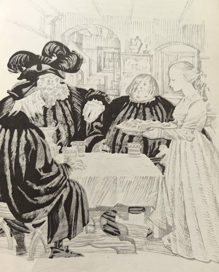 Дом мастера Мартина -полная чаша, но главное его украшение - юная Роза.