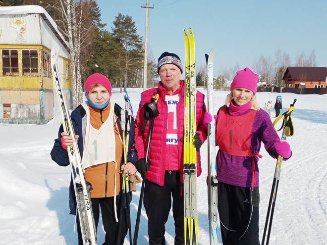 
Ветераны показали хорошую физическую форму и азарт