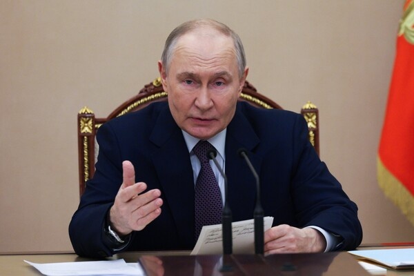 Президент РФ Владимир Путин проводит совещание о ситуации на мировом рынке нефти и газа, 9 марта 2026 года / Гавриил Григоров/РИА Новости   📷