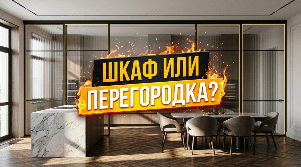    Что выбрать для разделения пространства: функциональный шкаф или изящную перегородку? GarderobSystem