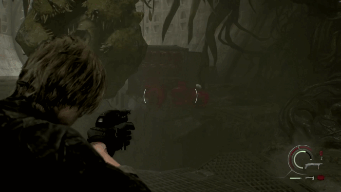 Gif картинка "Огромное растение уничтожается взрывом"