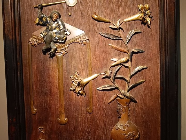 Отдельный зал был посвящен эпохе Мэйдзи (Япония, конец 19 начало 20 века