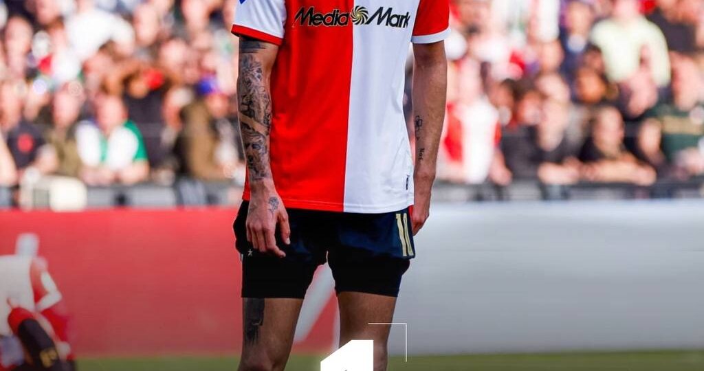 Лишь 1️⃣ голландский игрок вышел в старте «Фейеноорда» на матч с «Аяксом