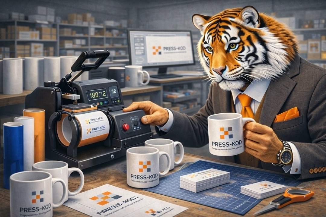 Печать на кружках в Москве на заказ | Срочно и недорого в типографии «Пресс-код»