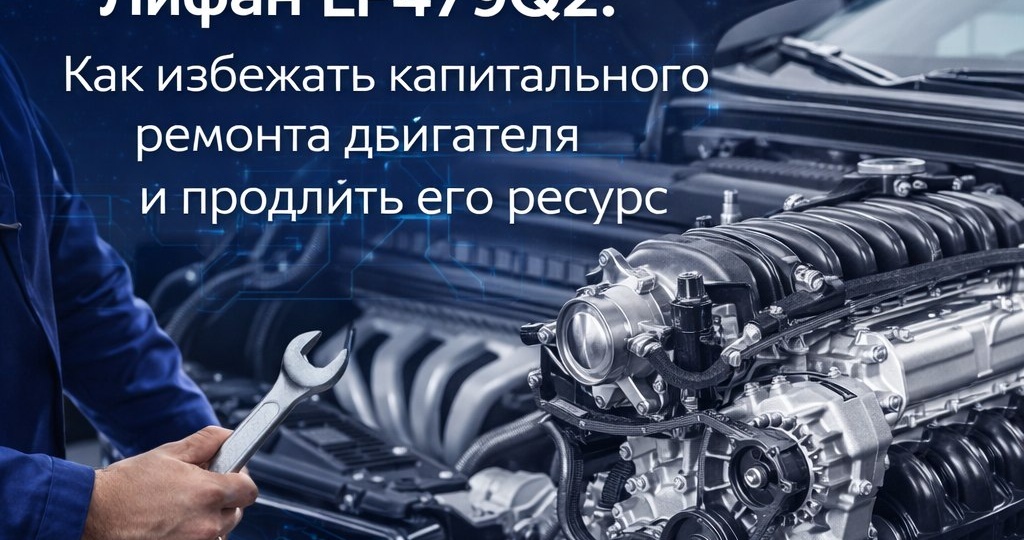 Лифан LF479Q2: Как избежать капитального ремонта двигателя и продлить его ресурс