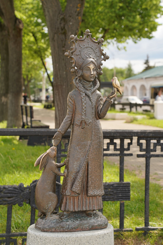 Арт-объект "Снегурочка"