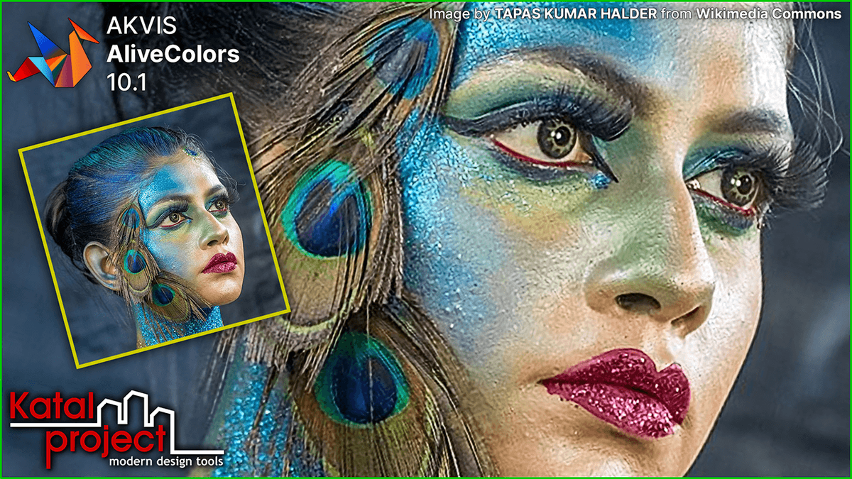 Увеличение фото с использованием искусственного интеллекта в AliveColors