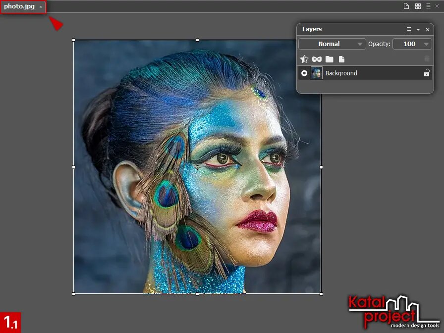 Оригинал исходной фотографии в первой вкладке