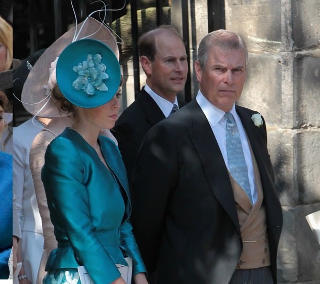 Принц Эндрю явно чем-то недоволен