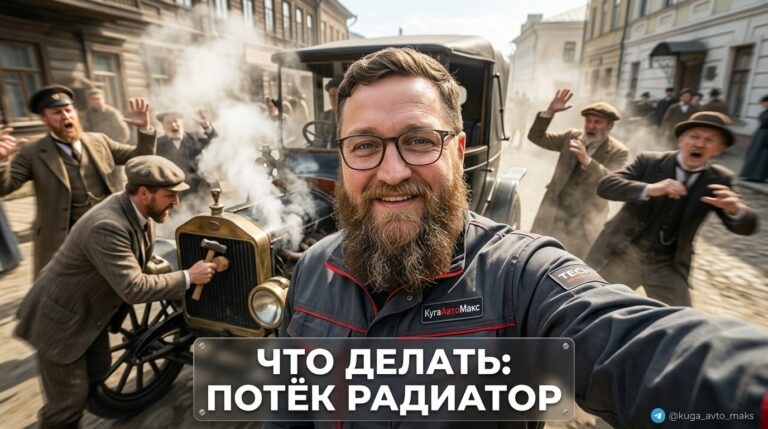    Советы для водителей в Тюмени, если у вас потёк радиатор. site-admin