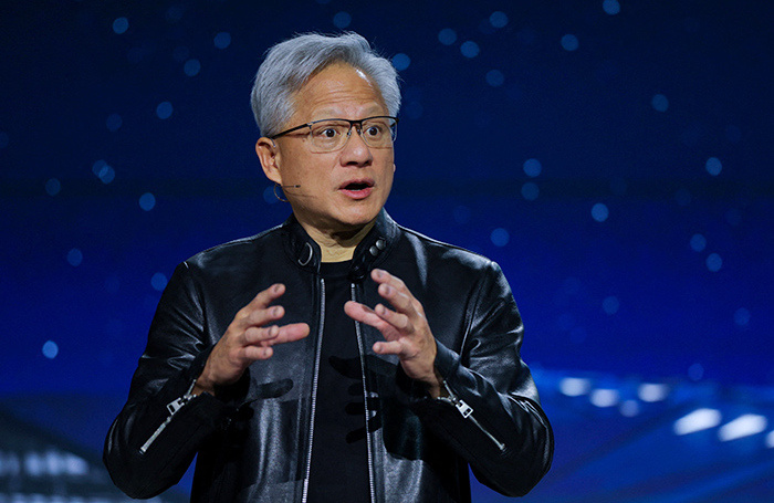    Дженсен Хуанг. REUTERS/Carlos Barria