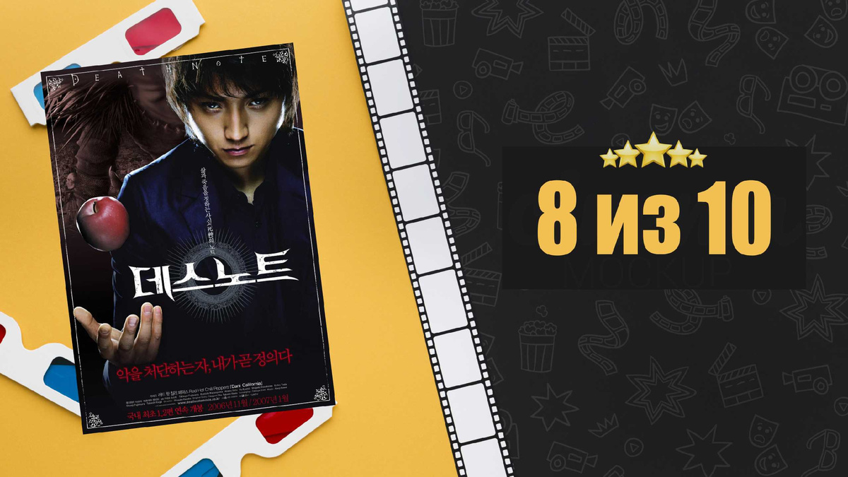 Тетрадь смерти (2006). Death Note. Рецензия на фильм