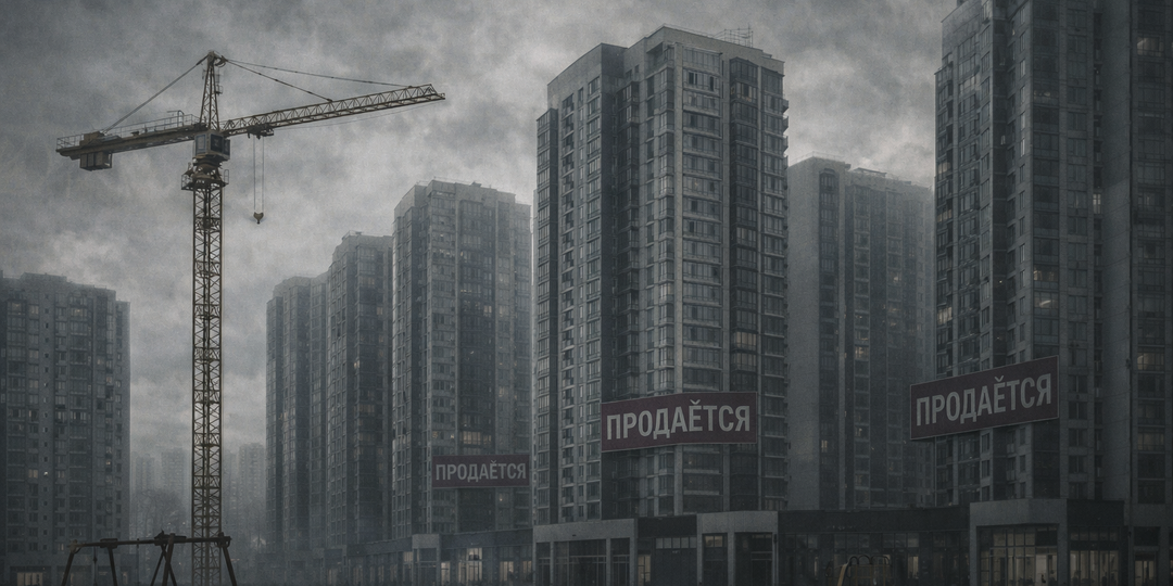 Бетонные джунгли пустеют: в новостройках Петербурга не продано 60% жилья