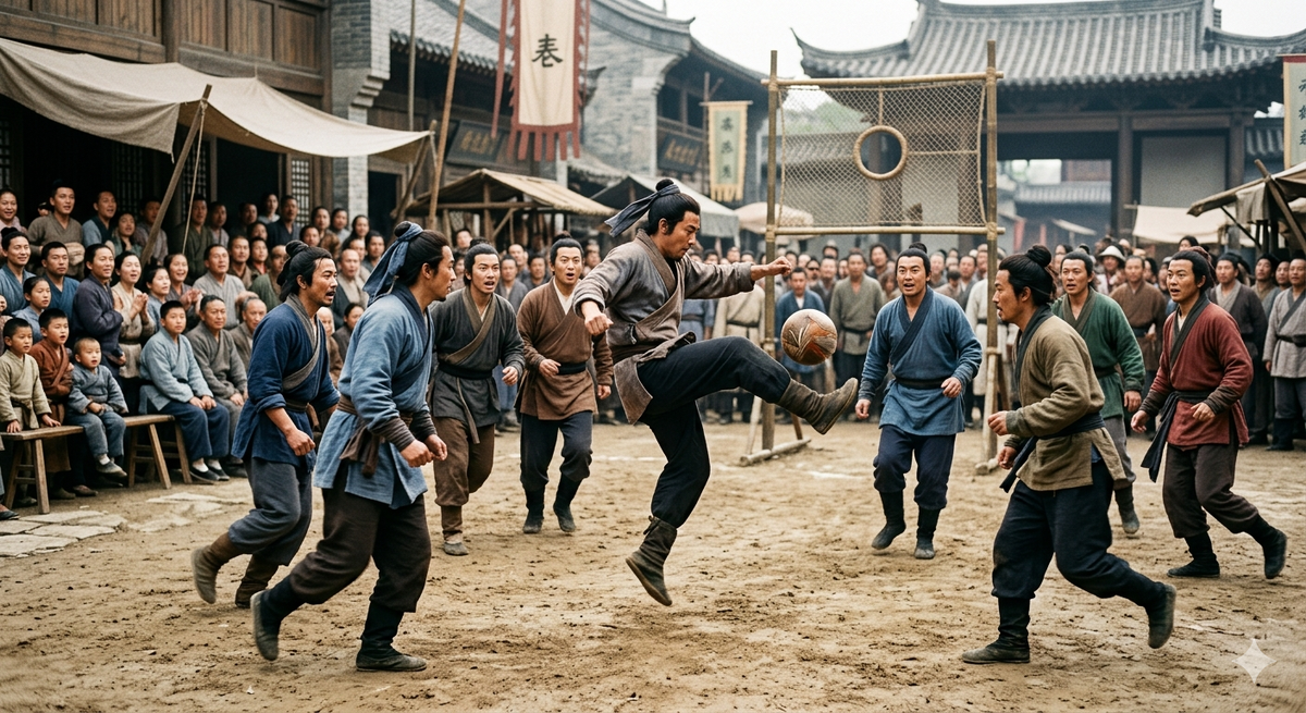 Философия древнекитайского футбола.