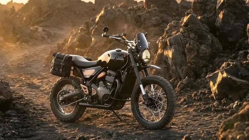 Triumph Scrambler 400 Escape: французский взгляд на внедорожный характер❕
