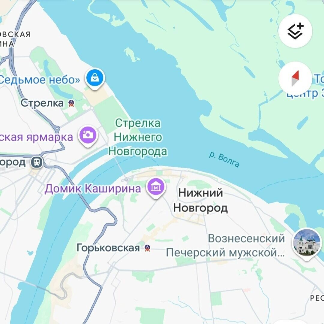    Белград и Нижний Новгород похожи внешне    Google Карты