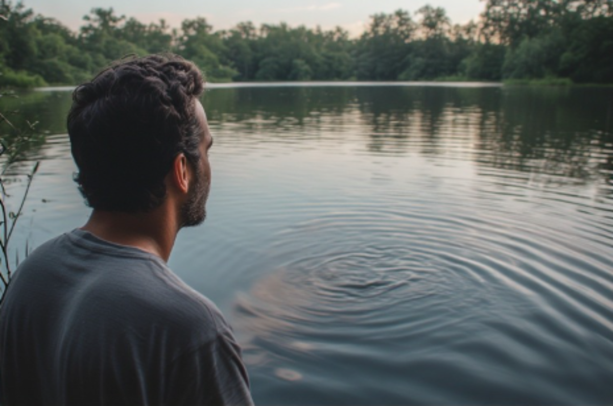 Ну вы помните: "Лучше сидеть на берегу озера и наблюдать..."