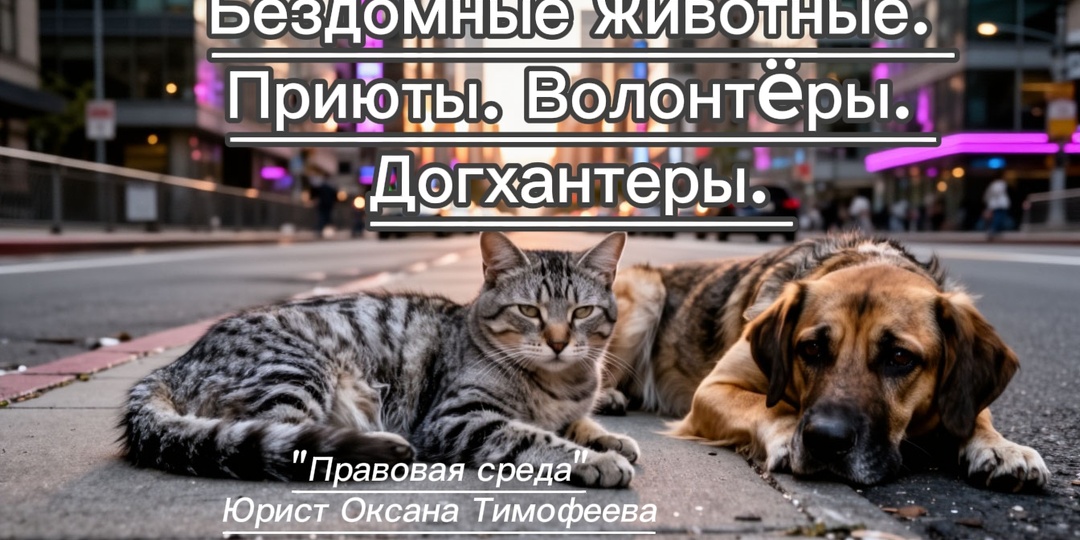 Кто занимается бездомными животными в РФ и Москве. Приюты. Волонтёры. Догхантеры.
