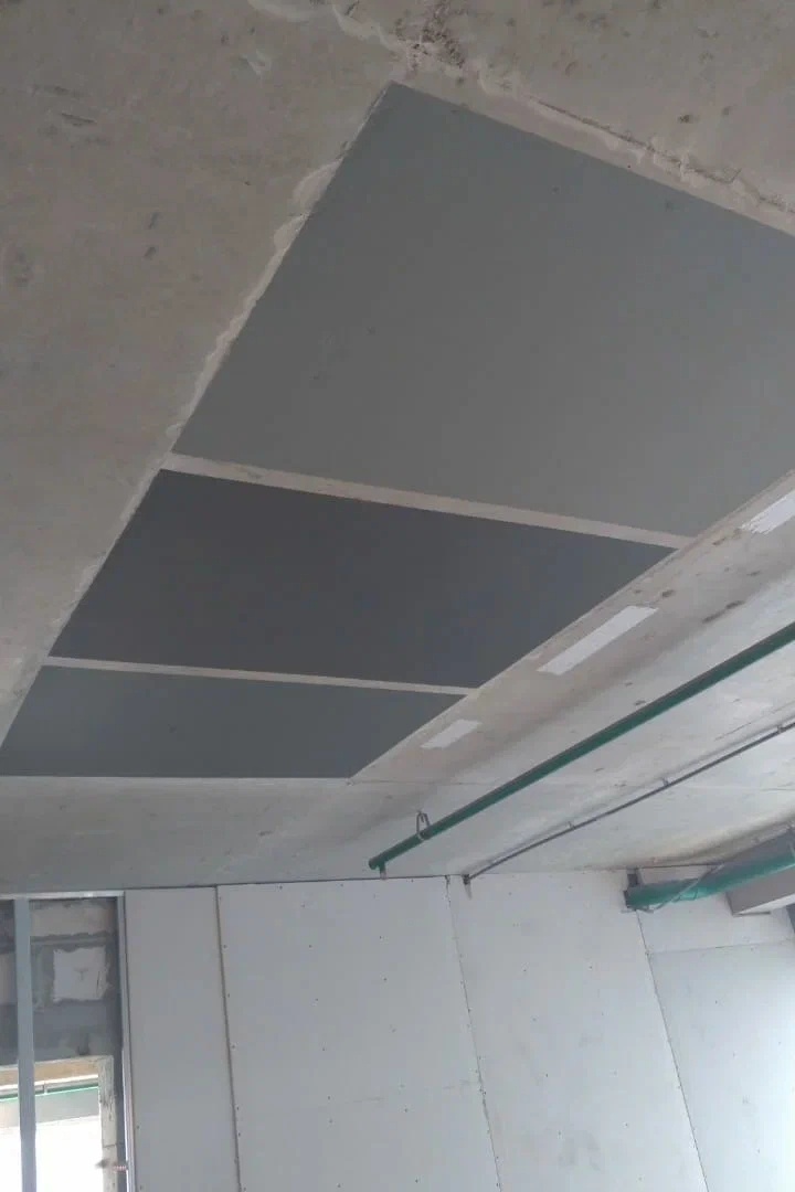 Тестовый выкрас на потолке