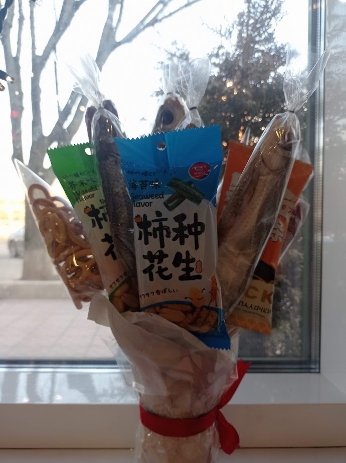 Итоговый вариант нашего букета.