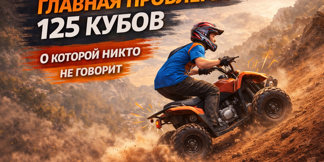 125 больше не тянет? Почему рынок подростковых квадроциклов делает шаг к 150 кубам.