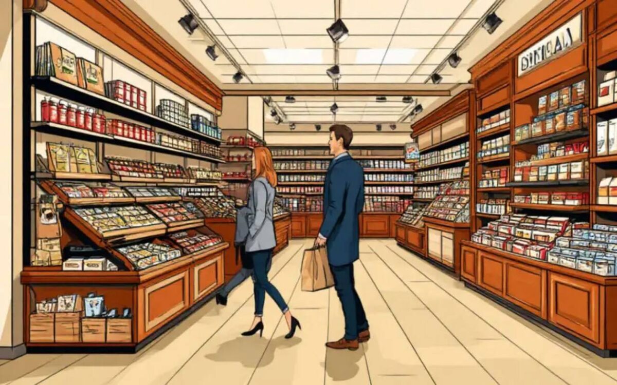    Оборот розницы в Воронежской области превысил триллион рублей в 2025 году Иллюстрация: нейросеть «Шедеврум»