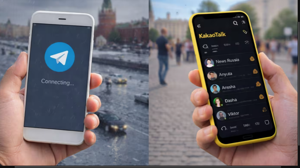      Россияне массово переходят на корейский мессенджер KakaoTalk
