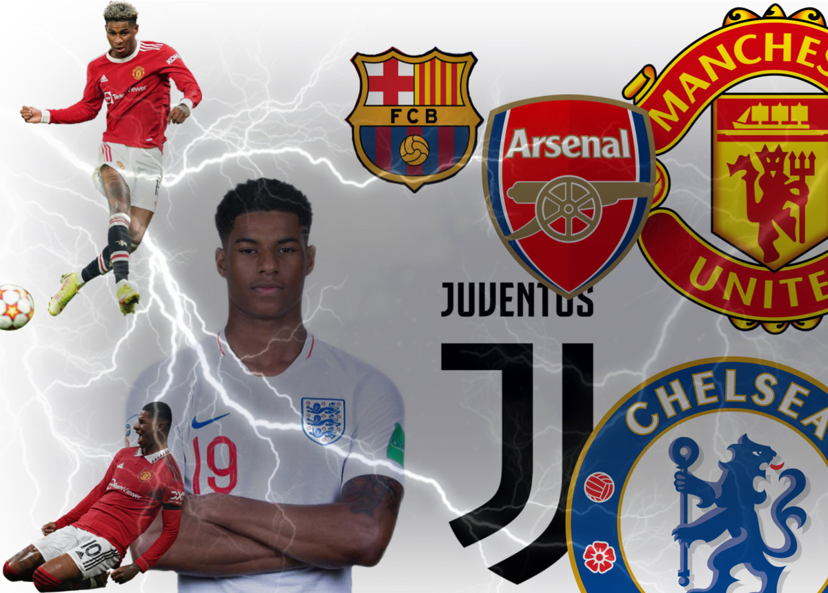 Фото: Рэшфорд - трансфер МЮ, Барселона