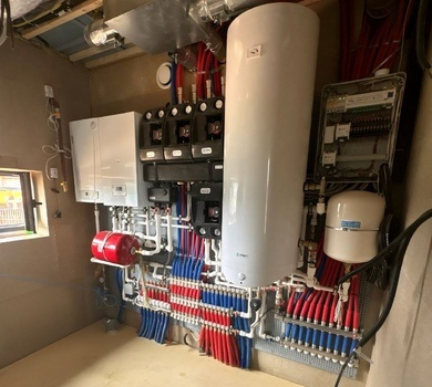 Модуль котельной в домах Fjorden